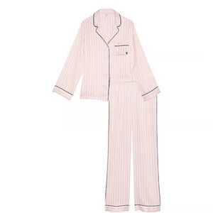 Victoria's Secret Pink Striped Pajama Set